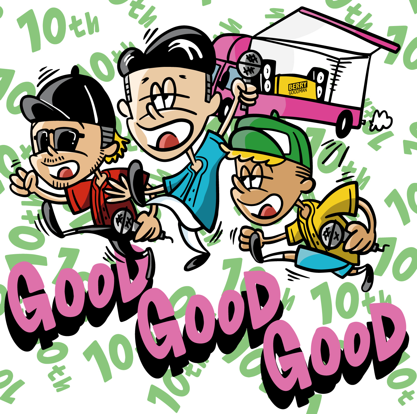 Release】8月9日(水)10周年記念ベスト「GOOD GOOD GOOD」発売決定