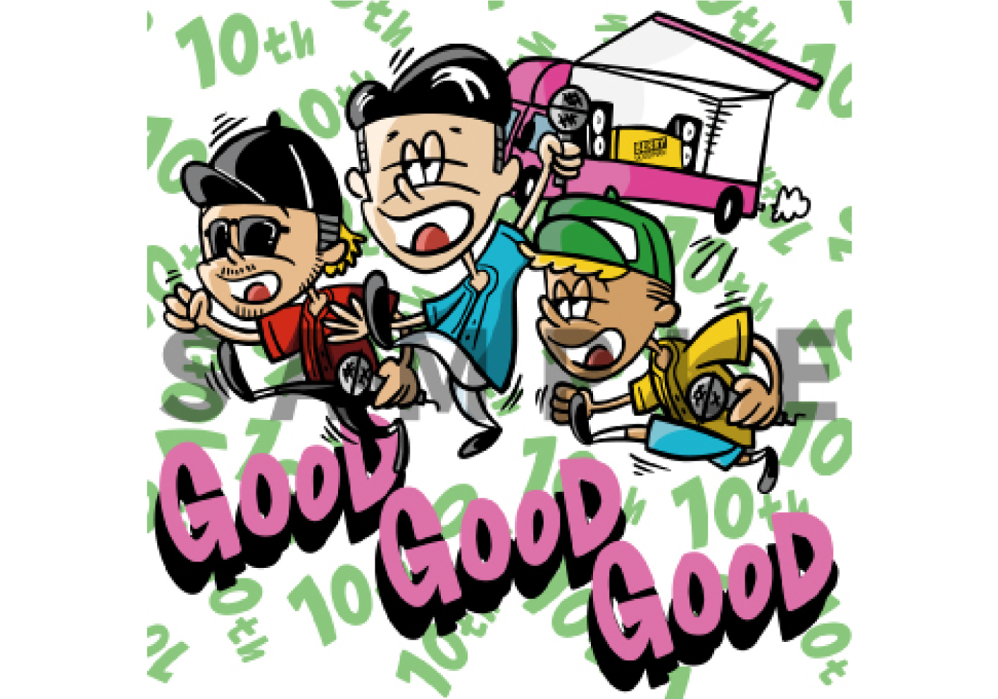 ベリーグットマン10周年を記念したベスト盤「GOOD GOOD GOOD」の特設 